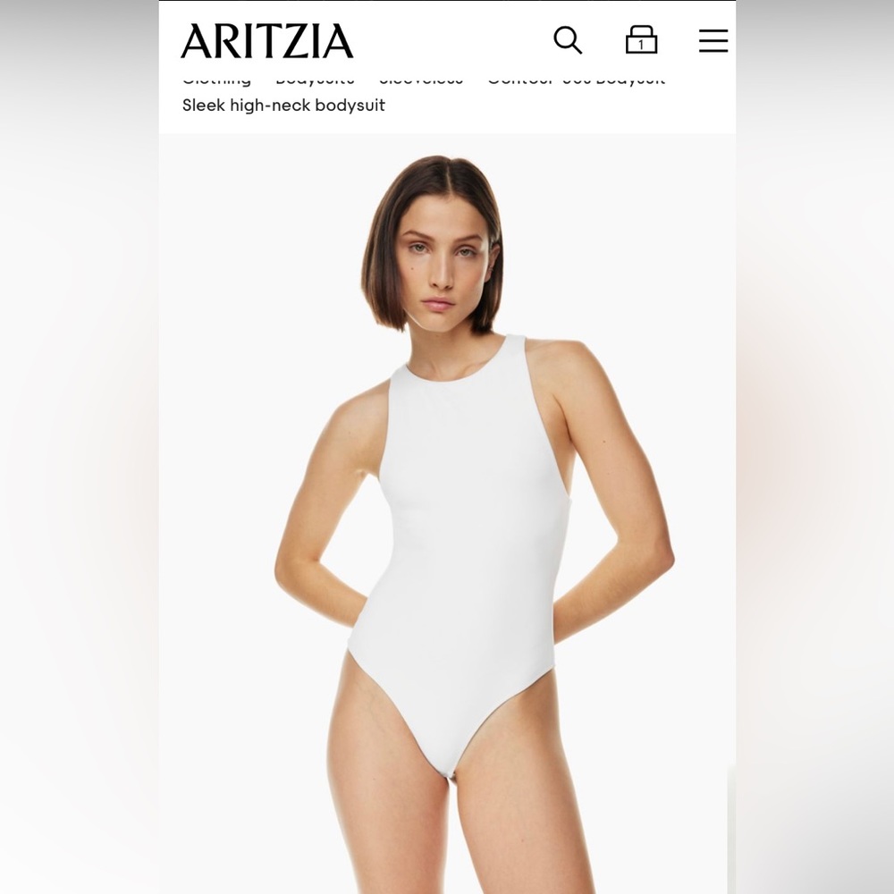 Aritzia contour 90s bodysuit size 2xs